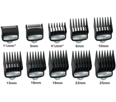 10-Pack Professional Clipper Combs