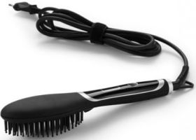 Straightening HOT brush