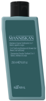 Människan - 3in1 Tonifying Shampoo & Shower Gel Beard, Hair and Body